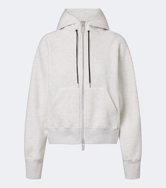 Felpa con cappuccio in jersey di cotone | Sacai
