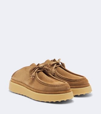 Suede platform mules | Tod's