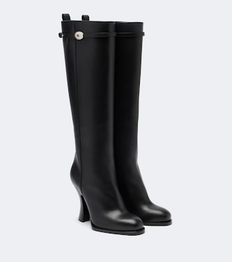 EKD leather knee-high boots | Burberry