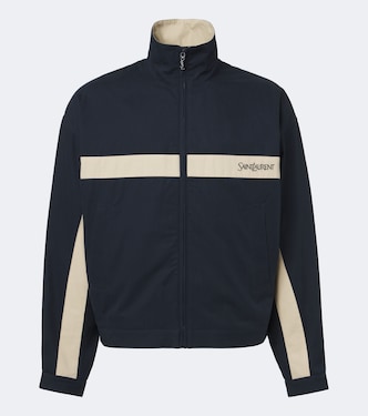 Cotton canvas blouson jacket | Saint Laurent