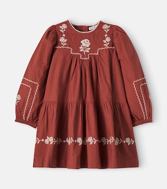 Floral embroidered cotton dress | Emile et Ida