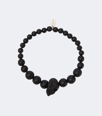 Pulsera de cuentas con calavera | McQueen
