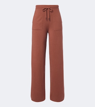 Pantaloni a gamba larga in cashmere | Max Mara