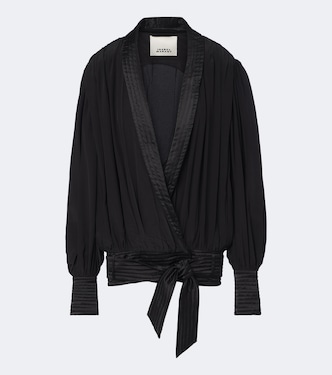Jacke Diljane aus Crêpe de Chine aus Seide | Isabel Marant