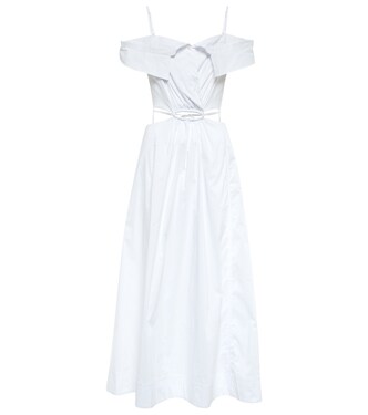 Robe longue Ansley en coton mélangé | Simkhai