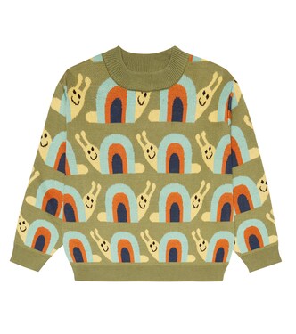 Pull en jacquard de coton | Stella McCartney Kids
