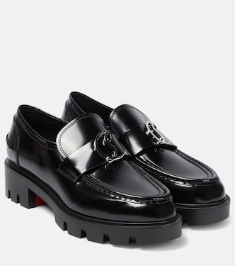 CL Moc Lug leather loafers | Christian Louboutin