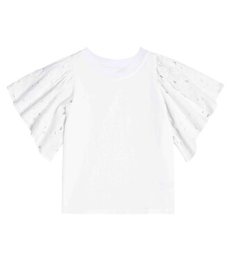 Ritza embroidered cotton T-shirt | Molo