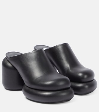 Leather mules | Jil Sander