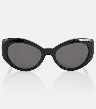 Classic oval sunglasses | Balenciaga