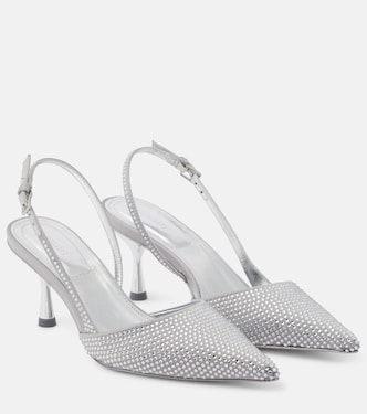 Dylan embellished slingback pumps | Simkhai
