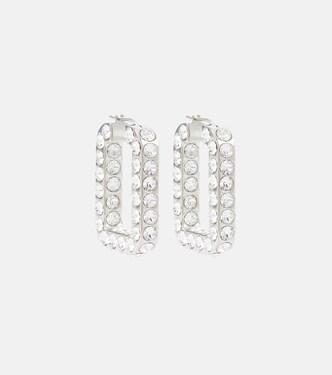 Ohrringe Charlotte mit Kristallen | Amina Muaddi