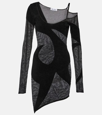 Robe asymétrique en coton | The Attico