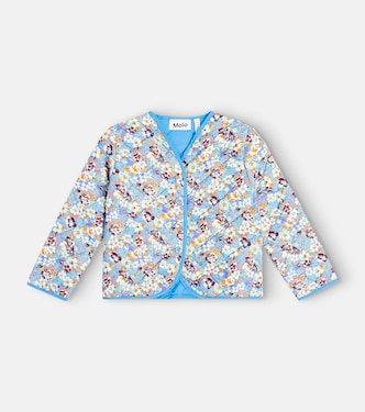 Herdis floral cotton-blend jacket | Molo