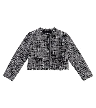 Bouclé jacket | Monnalisa