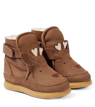 Baby Dubu leather booties | Donsje