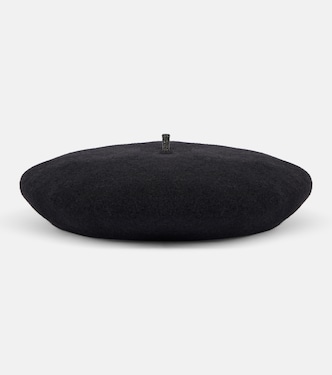 Monili Beads wool beret | Brunello Cucinelli