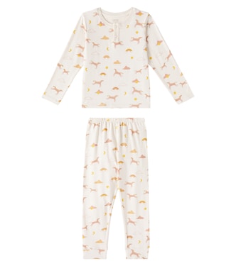 Wilhelm printed cotton-blend pajamas | Liewood