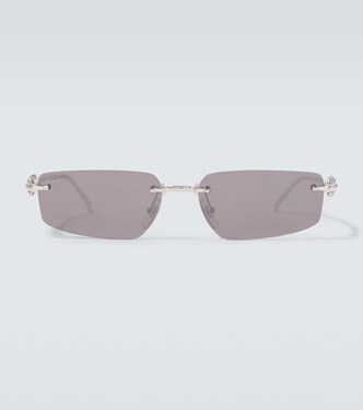 Clash De Cartier rectangular sunglasses | Cartier Eyewear Collection