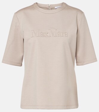 Peter logo wool T-shirt | Max Mara