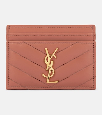 Leather cardholder | Saint Laurent