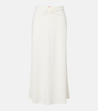 Gathered midi skirt | Johanna Ortiz