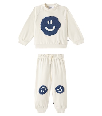 Baby Disc sweatshirt and sweatpants set | Molo