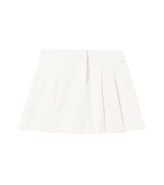 Pleated cotton skirt | Il Gufo