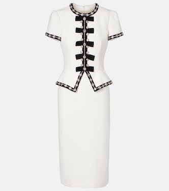 Robe midi Bisou à cristaux | Jenny Packham