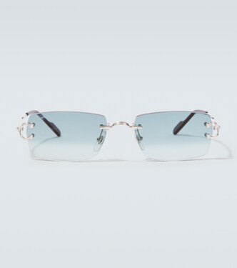 Signature C De Cartier rectangular sunglasses | Cartier Eyewear Collection