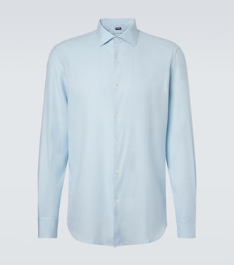 Cotton and cashmere shirt | Zegna