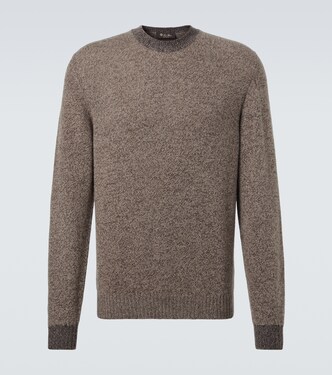 Crewneck wool and cashmere sweater | Loro Piana
