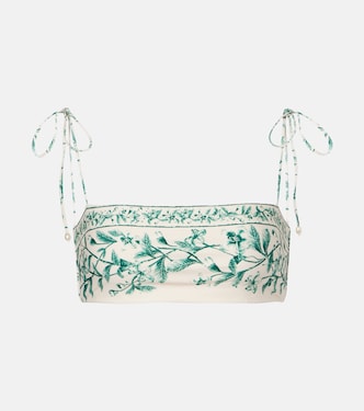 Primavera floral bikini top | Agua by Agua Bendita