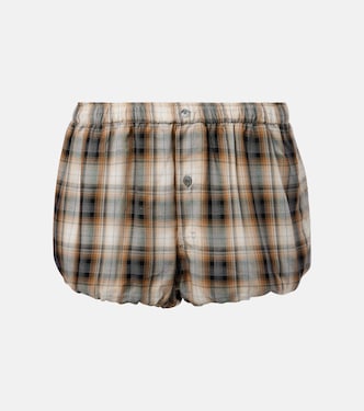 Shorts a cuadros | Acne Studios