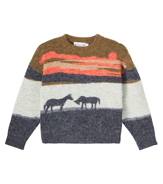Javier jacquard sweater | Bonpoint