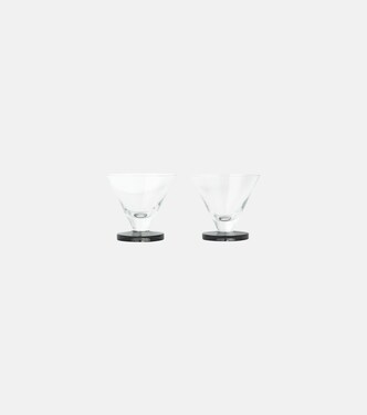 Puck set of 2 martini glasses | Tom Dixon