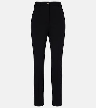Wool-blend slim pants | Dolce&Gabbana