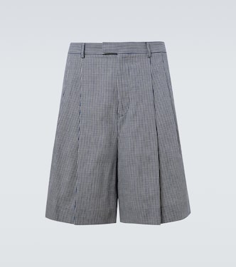 Bermuda in cotone a quadri | Givenchy