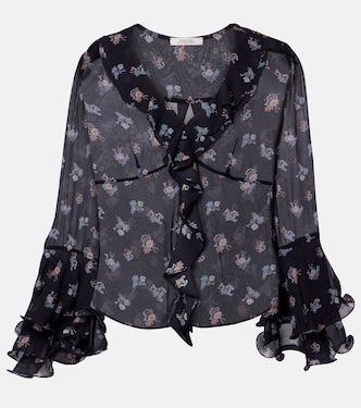 Airy Daydream floral georgette blouse | Dorothee Schumacher