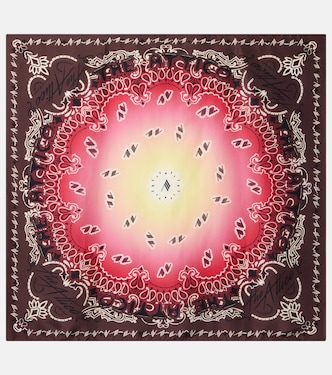 Printed silk scarf | The Attico