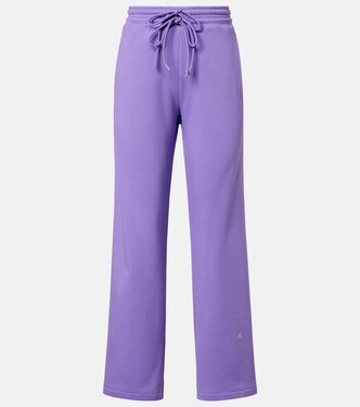 Logo cotton sweatpants | Adidas by Stella McCartney