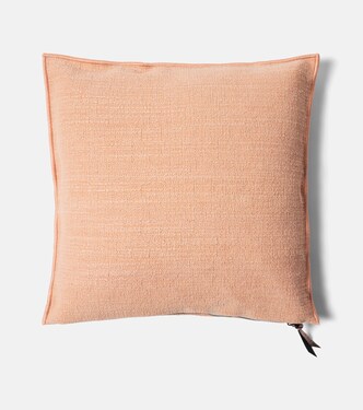 Cotton-blend cushion | Maison de Vacances