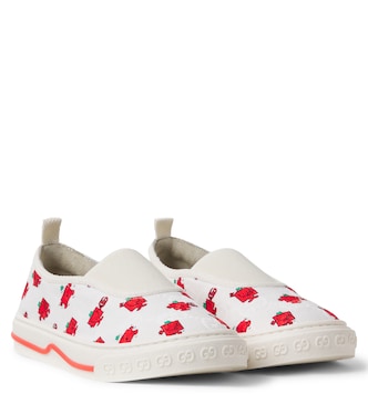 Printed slip-on sneakers | Gucci Kids