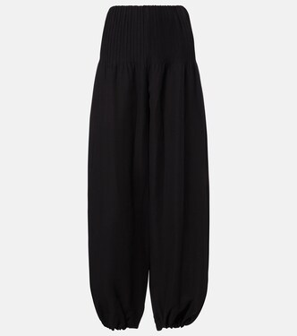 Pantalon ballon en coton et lin | Vince