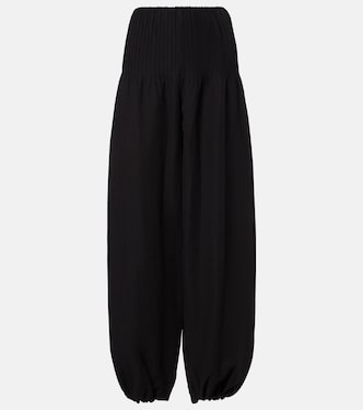 Cotton, rayon, and linen balloon pants | Vince