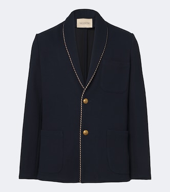 Blazer in twill di cotone | Valentino