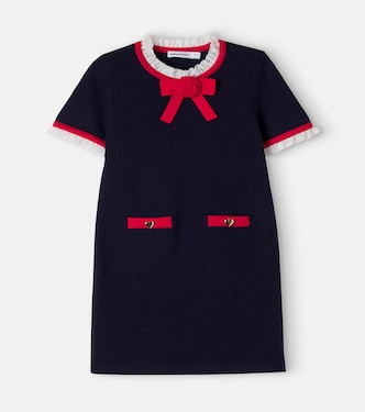 Kleid aus Wolle und Kaschmir | Self-Portrait Kids