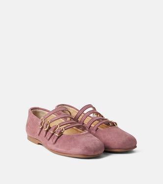 Suede Mary Jane flats | Chloé Kids