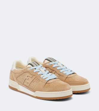 Sneakers Fendi Match aus Veloursleder | Fendi