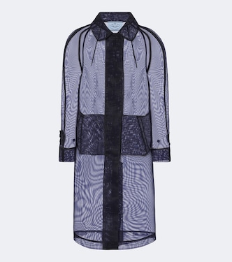 Semi-sheer coat | Prada